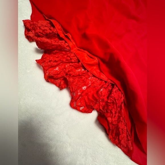 Red formal dress - bridesmaid, prom, mermaid - Picture 6 of 8